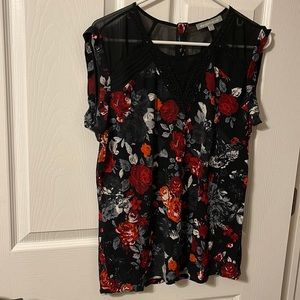 Gentle used Daniel Rainn blue blouse